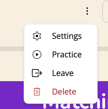 Access Settings